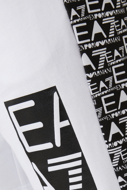 EA7 Graphic Logo Shorts